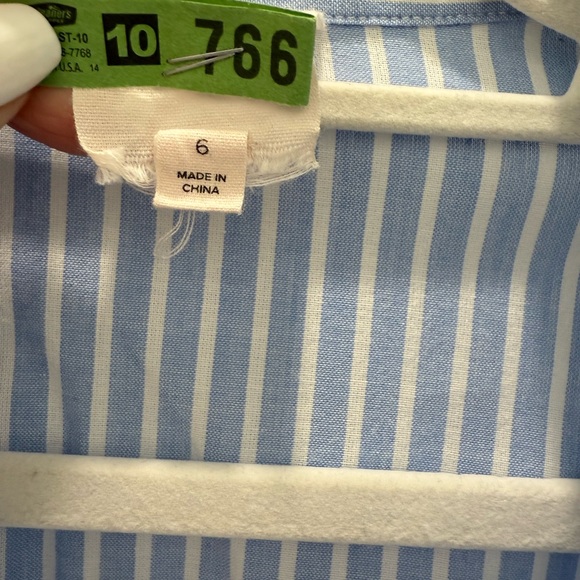 Stripe Asher Dress in Oxford Blue Multi
CINQ A SEPT. Size 6 - Picture 7 of 10